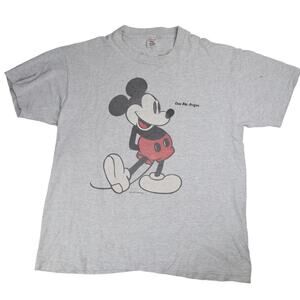 Vintage Velva Sheen Disney Mickey Mouse Classic Graphic T Shirt